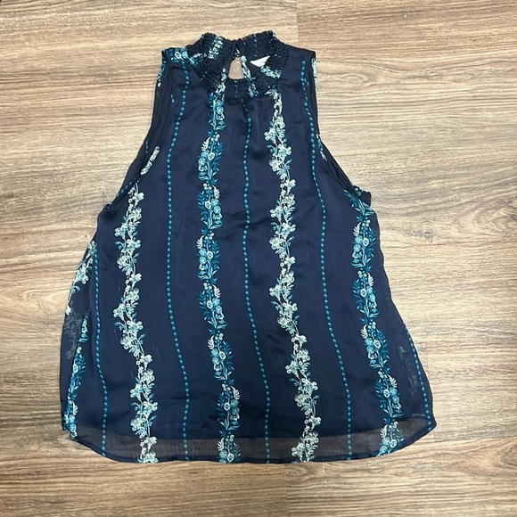 Sonoma Tops - Sonoma navy blue sleeveless top/ Medium